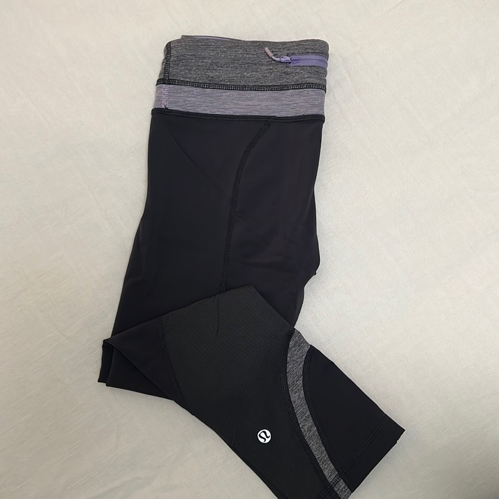 COPY - Lululemon Pace Rival Crop Leggings Sz 6 Grey